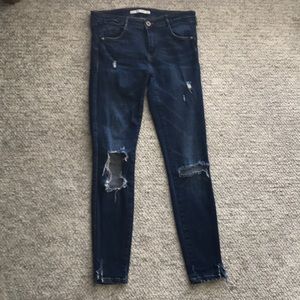 Zara trafaluc denimwear size USA 4